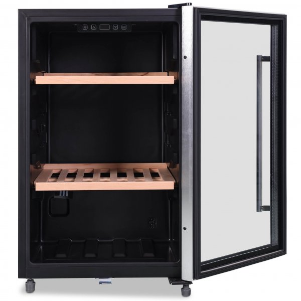 Frittstående vinkjøler for 61 flasker | Støysvak | 50cm bred Frittstående vinkjøler for 61 flasker | Støysvak | 50cm bred