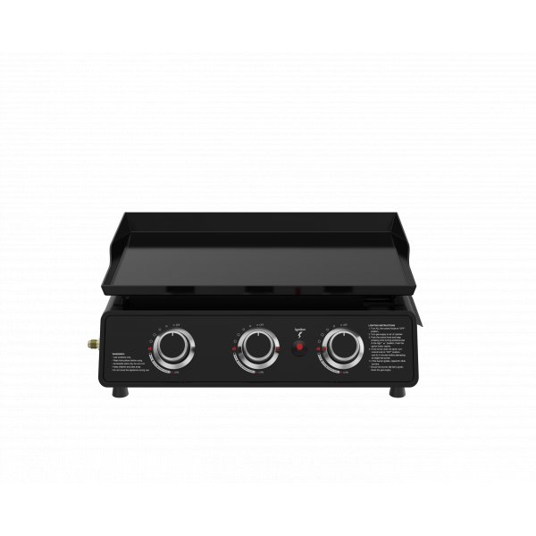 Portabel stekehelle | Stekebord med 3 brennere for enkel og fleksibel grilling | CampMate Portabel stekehelle | Stekebord med 3 brennere for enkel og fleksibel grilling | CampMate