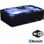 Spabad - Atlantis Dreams WiFi Blackline - 6 personer | Lyfco