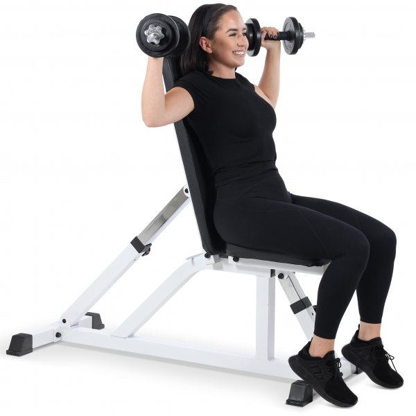 Treningsbenk med 300 kg maksimal belastning | Ekstra stabil Treningsbenk med 300 kg maksimal belastning | Ekstra stabil