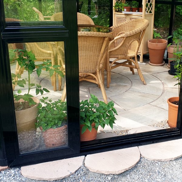 Orangeri/ Lysthus 10m | Sekskantet drivhus | Sikkerhetsglass