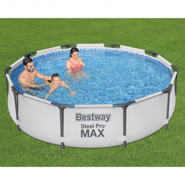 Bestway basseng over bakken 3m - 76cm dyp | Steel Pro MAX (56406)