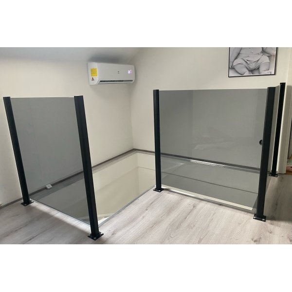 Glasrekkverk i tonet glass | Flere pakker Glasrekkverk i tonet glass | Flere pakker