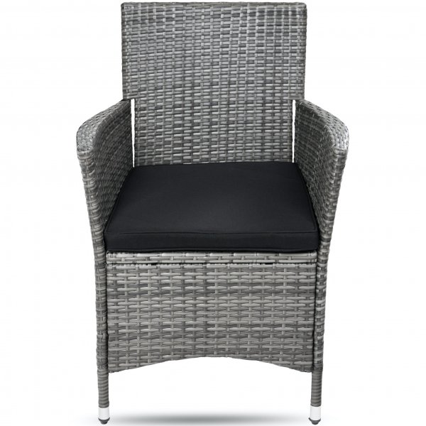 Rund utendørs spisegruppe | 6 stoler | Grå | Lyfco Tylösand Rund utendørs spisegruppe | 6 stoler | Grå | Lyfco Tylösand