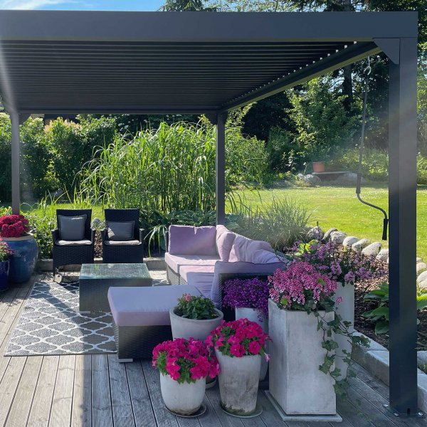 Pergola Premium | Åpningsbare lameller Pergola Premium | Åpningsbare lameller