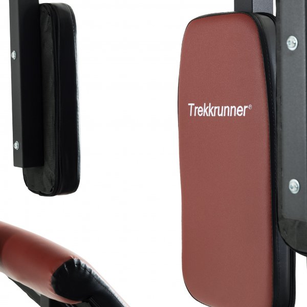 Vektstangstativ med treningsbenk