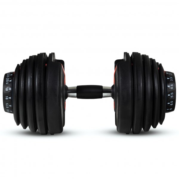 Justerbar hantel 2,5-24kg | 15 vektnivåer | Trekkrunner Justerbar hantel 2,5-24kg | 15 vektnivåer | Trekkrunner