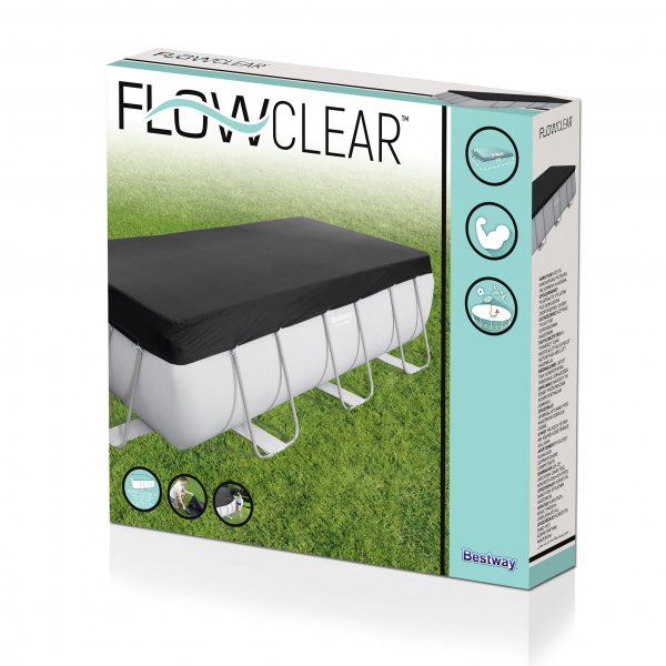 Bassengdekke Flowclear™ 4,12x2,01m Bassengdekke Flowclear™ 4,12x2,01m