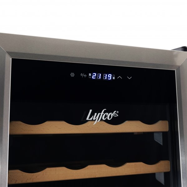 Vinkjøler 2 temperatursoner | 36 flasker | Stillegående | 42 cm bred Vinkjøler 2 temperatursoner | 36 flasker | Stillegående | 42 cm bred