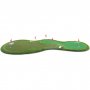 Golf Mat Pro | Doble greener og vannhinder | 4x2m