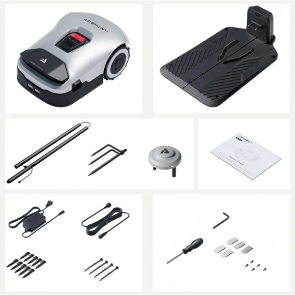 Robotgressklipper uten kantledning 3600 m� | Full-Band RTK + 4 AI-kameraer | ANTHBOT Genie 3000