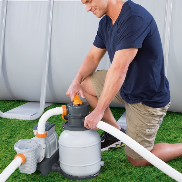 Sandfilterpumpe for overmarksbasseng Bestway Flowclear | 1100�42300 liter