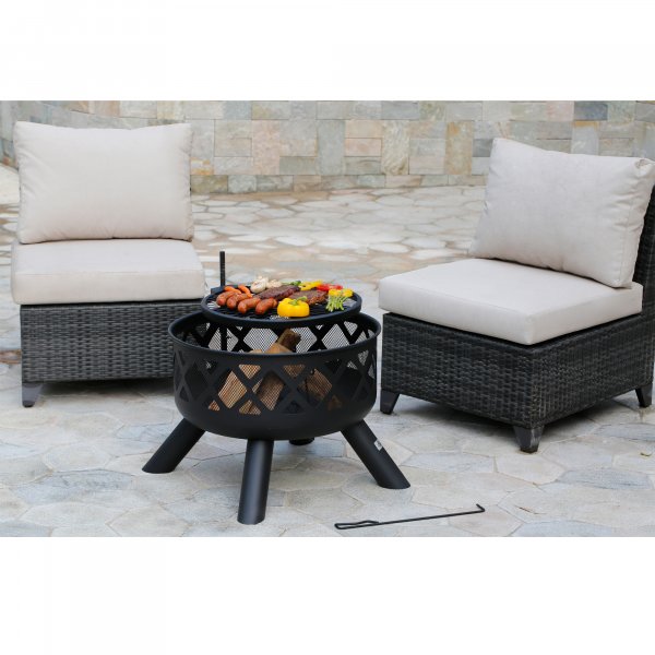 Ildsted med grillfunksjon Ø82 cm | Bali Ildsted med grillfunksjon Ø82 cm | Bali