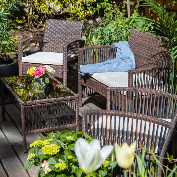 Luksuriøs sofagruppe for balkongen | Lyfco Dalsjö Luksuriøs sofagruppe for balkongen | Lyfco Dalsjö