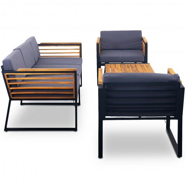 Loungegruppe i FSC-sertifisert akasietre - Duvholmen Loungegruppe i FSC-sertifisert akasietre - Duvholmen