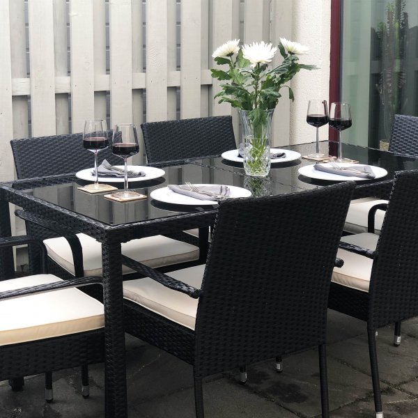 Utendørs spisegruppe | 6 stoler Utendørs spisegruppe | 6 stoler