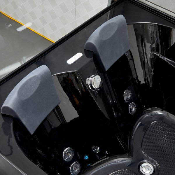 Boblebad for to 170x120cm | Varme- og lysterapi | BK-008 | Svart Boblebad for to 170x120cm | Varme- og lysterapi | BK-008 | Svart