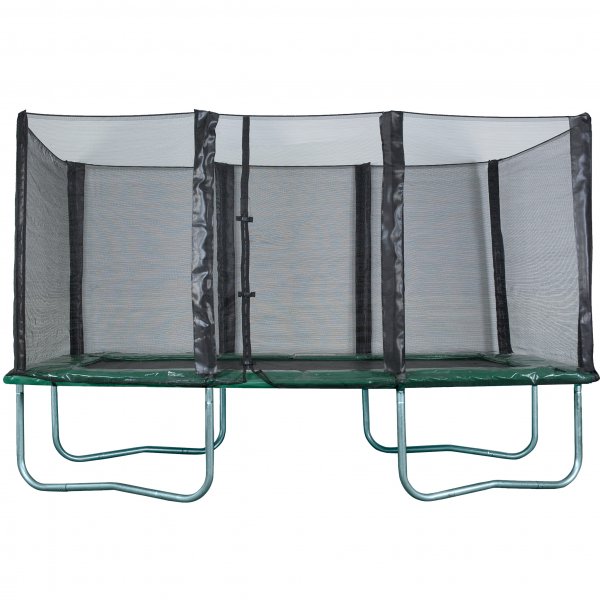 Stor rektangul�r trampoline 4,88x4,27 m Pro | Ekstra stor hage trampoline, stabil konstruksjon