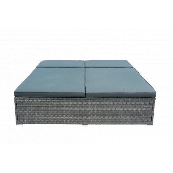 Solseng utend�rs | Justerbar rygg | Pute inkludert | Glyxn�s Gr�