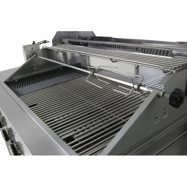 Stor rustfri gassgrill/utekjkken med varmluftsfunksjon | New Orleans