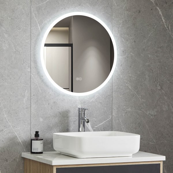 Badrumsspegel 60cm |LED & Anti-fog Badrumsspegel 60cm |LED & Anti-fog