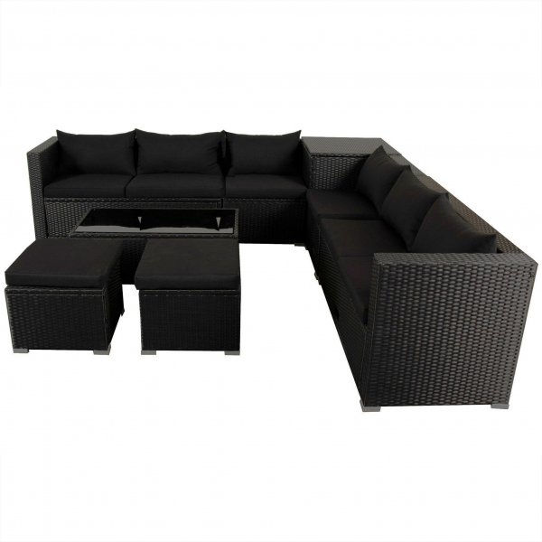 Loungegruppe| Lyfco Djursvik | Innebygd oppbevaring | Grå kunstrotting Loungegruppe| Lyfco Djursvik | Innebygd oppbevaring | Grå kunstrotting