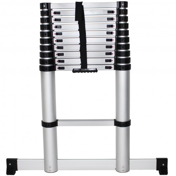 Teleskopstige | 3,3 meter - 10 trinn | Aluminium Teleskopstige | 3,3 meter - 10 trinn | Aluminium