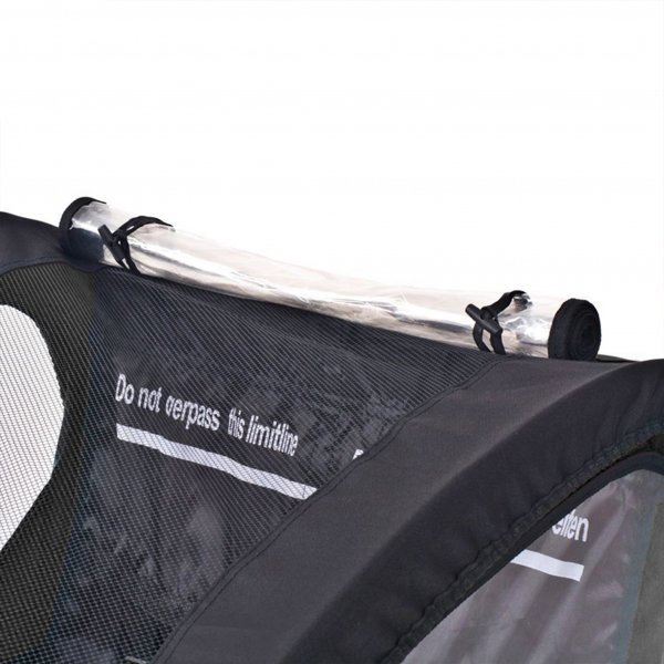 Sykkelvogn for barn | 2 seter | Sammenleggbar | Maks 40 kg | Sykkeltilhenger Sykkelvogn for barn | 2 seter | Sammenleggbar | Maks 40 kg | Sykkeltilhenger