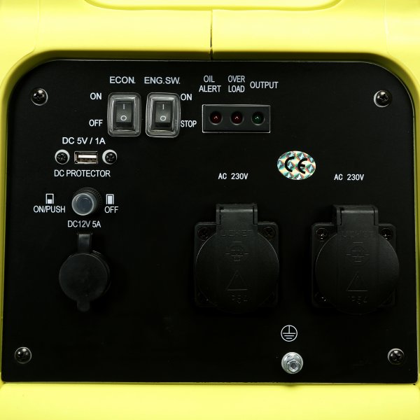 Digitalt nødstrømsaggregat | 4000W | Bærbar med USB-port | Metalcraft Digitalt nødstrømsaggregat | 4000W | Bærbar med USB-port | Metalcraft