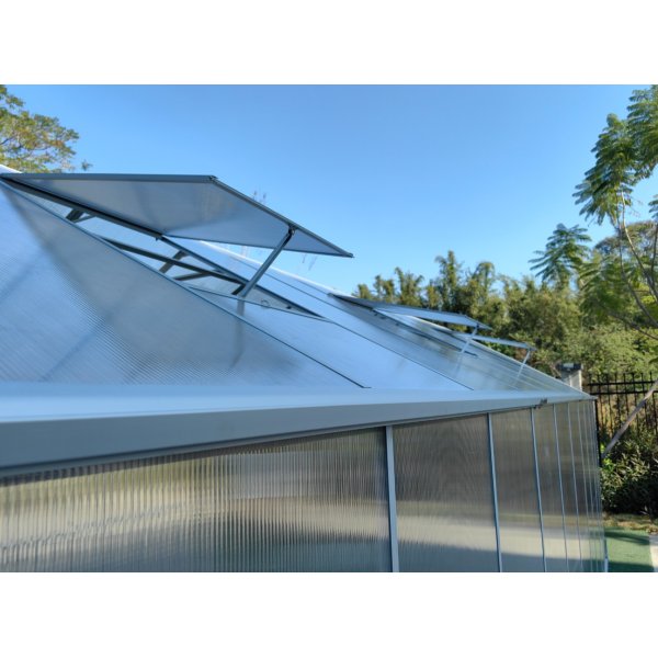 Drivhus 18m² Premium | Ekstra høy takhøyde | 6mm kanalplast Drivhus 18m² Premium | Ekstra høy takhøyde | 6mm kanalplast