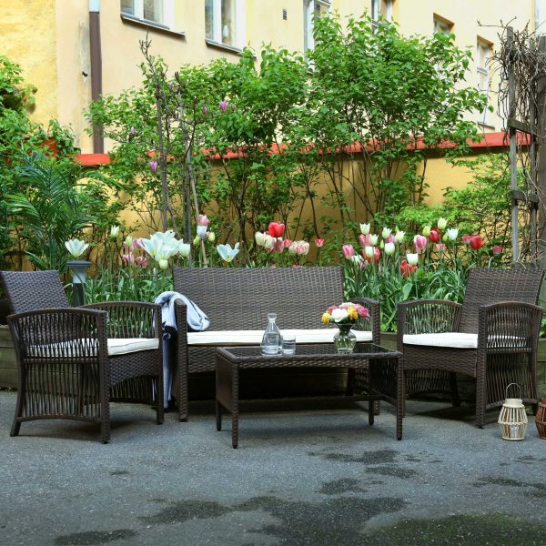 Luksuriøs sofagruppe for balkongen | Lyfco Dalsjö Luksuriøs sofagruppe for balkongen | Lyfco Dalsjö