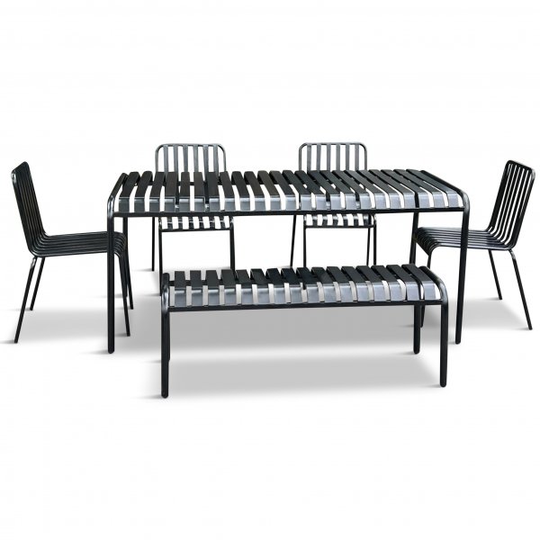 Bord med benker | Utendrs mbelsett ja | Akasie | 4 sitteplasser