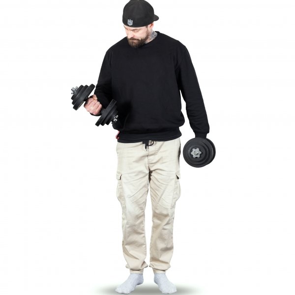 Hantler 2x10kg | Støpejern | Baneløper Hantler 2x10kg | Støpejern | Baneløper