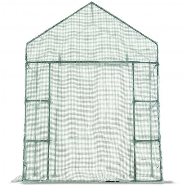 Lite drivhus i plast 1m² | Stålramme med PE plastdeksel Lite drivhus i plast 1m² | Stålramme med PE plastdeksel