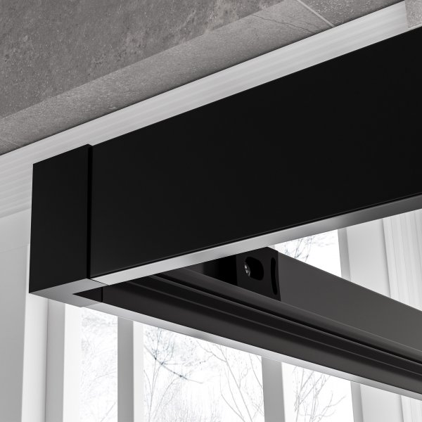 Dusjhjørne med skyvedører | 6mm sikkerhetsglass | Moderne design Dusjhjørne med skyvedører | 6mm sikkerhetsglass | Moderne design