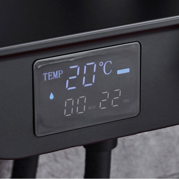 Takdusjsett med LED-display | Svart Takdusjsett med LED-display | Svart