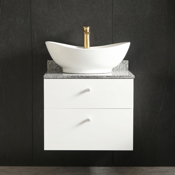 Kommode 60cm | Marmor benkeplate | Med servant | Cauda Kommode 60cm | Marmor benkeplate | Med servant | Cauda