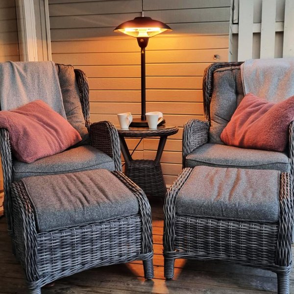 Justerbar infrarød terrassevarmer | 1500W Justerbar infrarød terrassevarmer | 1500W