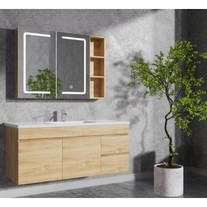 Baderomspakke | Kommode 120x70cm | LED speilskap | Venezia