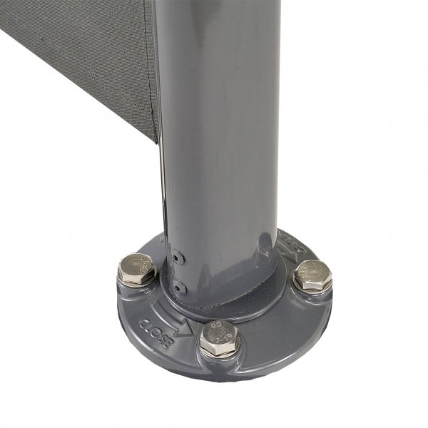 Høy sidemarkise 1,8x3m | Sol-, vind- og innsynsbeskyttelse | Metalcraft Høy sidemarkise 1,8x3m | Sol-, vind- og innsynsbeskyttelse | Metalcraft