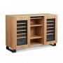 Vinskap med doble temperatursoner � Twin vinskap for 24 flasker med LED-belysning