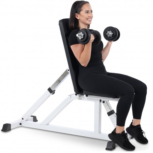 Treningsbenk med 300 kg maksimal belastning | Ekstra stabil Treningsbenk med 300 kg maksimal belastning | Ekstra stabil