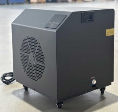 Oppblsbart Isbad med Varme- og Kjlesystem | 410L Vannvolum | Svart