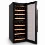 Vinkj�ler for 38 flasker | 110 liter | Dobbel temperatursone med glassd�r & touchkontroll
