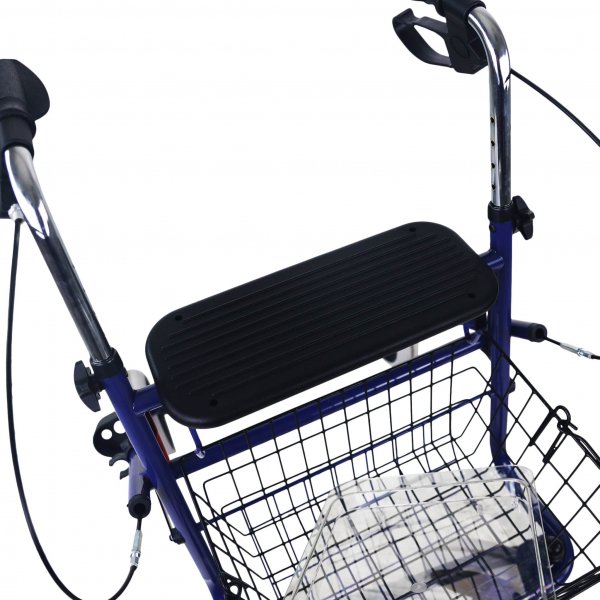 Rollator med store hjul for utendørs bruk | CA880 - Marineblå Rollator med store hjul for utendørs bruk | CA880 - Marineblå