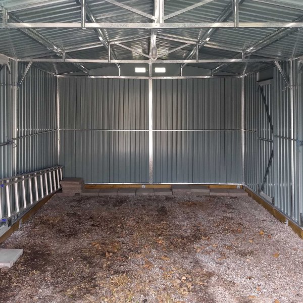 Metall garasje 23m² | Komplett byggesett | Premium Metall garasje 23m² | Komplett byggesett | Premium