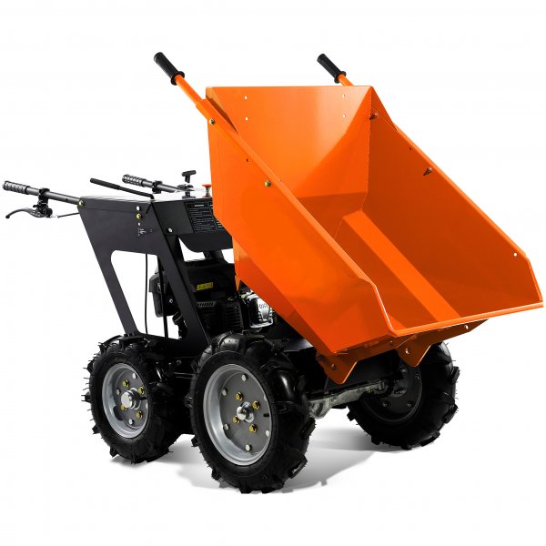 Minidumper | Motordrevet trillebr 196cc | 250 kg