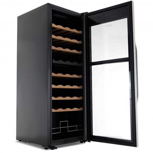Vinkjøler 2 temperatursoner | 36 flasker | Stillegående | 42 cm bred Vinkjøler 2 temperatursoner | 36 flasker | Stillegående | 42 cm bred