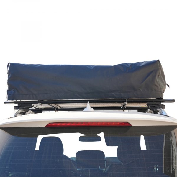 Taktelt softshell 240x160 cm | 10000 mm vanntett, madrass og stige inkludert, Trekkrunner