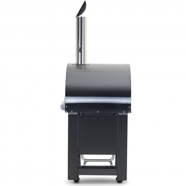 Vedfyrt pizzaovn for hjemmebruk | Milano Blackline